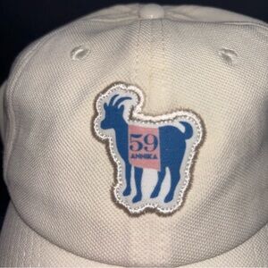 Annika Sörenstam "GOAT 59" golf hat made by Ahead USA. New Without tags